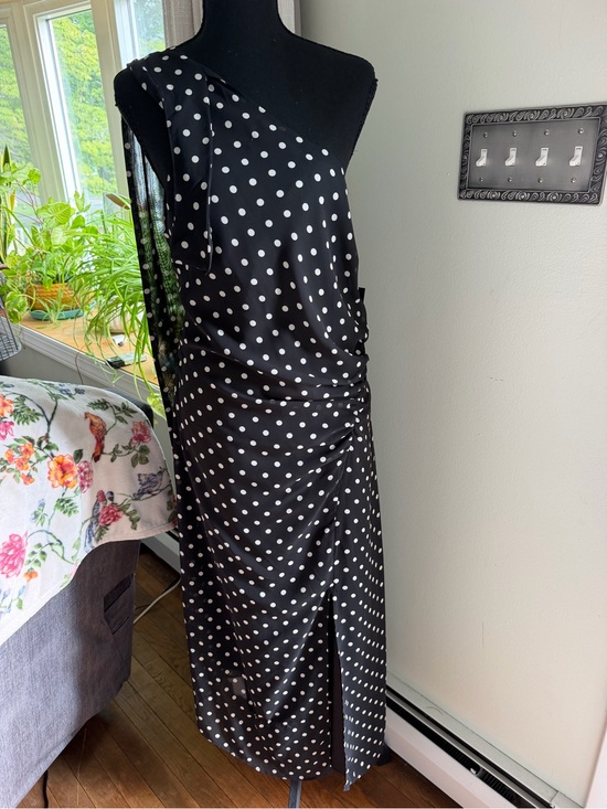 RACHEL Rachel Roy Dresses & Skirts - RACHEL Rachel Roy Black and White Polka Dot Dress